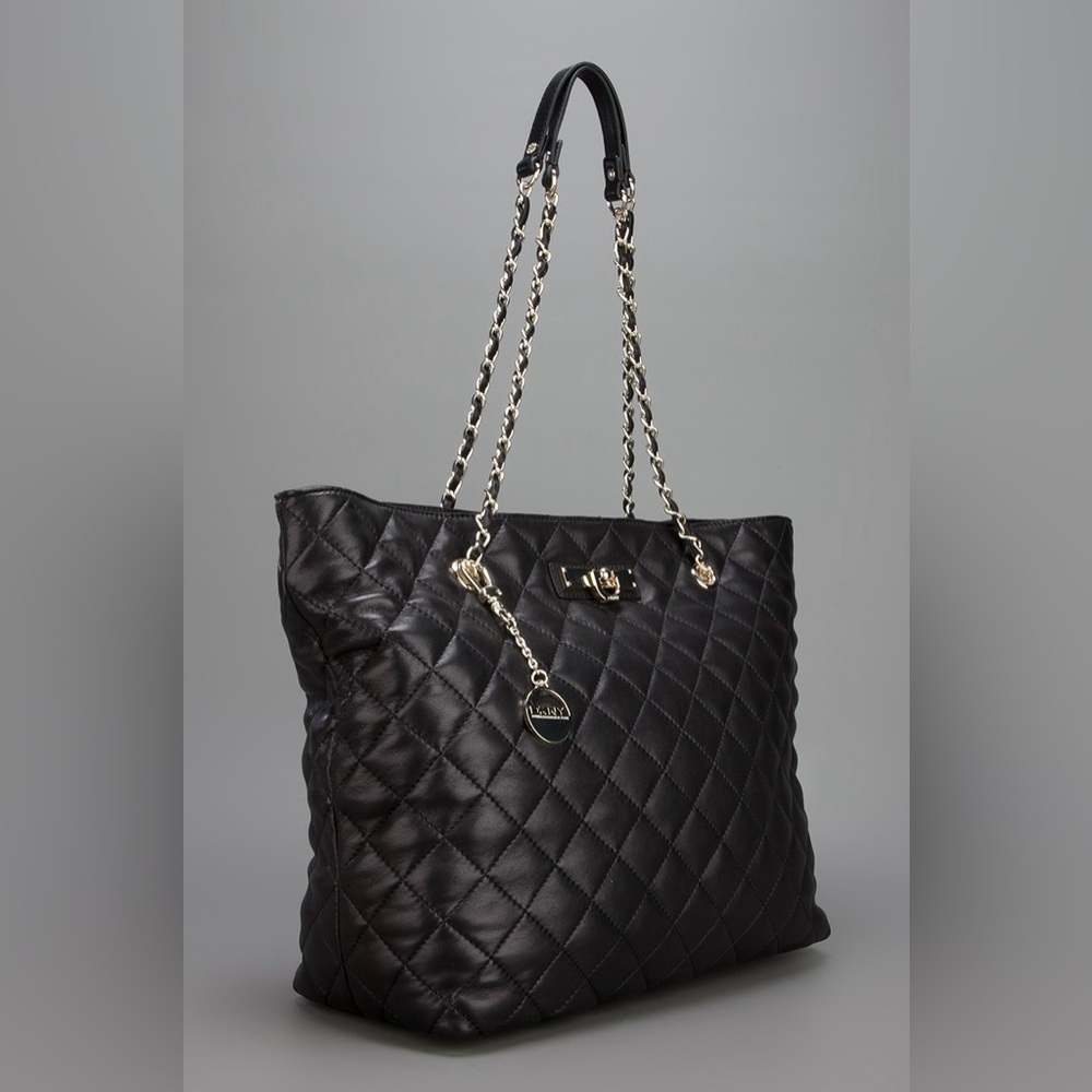DKNY Quilted 100% Leather Bag.